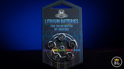COLOR MATCH BATTERIES, 5 pk. by Tony Anverdi