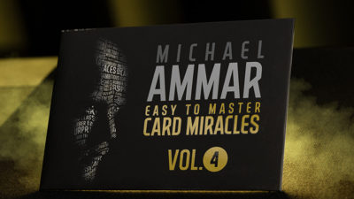 Easy to Master Card Miracles, Gimmicks and Online Instruction V4 by Michael Ammar