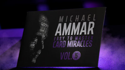 Easy to Master Card Miracles, Gimmicks and Online Instruction V5 by Michael Ammar