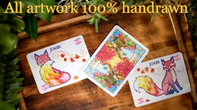Red Fox Enchanted Puzzle Playing Cards - Image 4