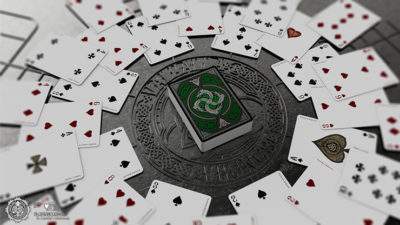 Valhalla Viking Emerald, Standard Playing Cards - Image 5