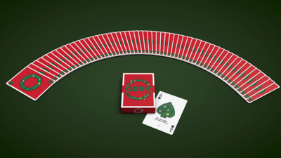 Orbit Christmas V2 Playing Cards - Image 2