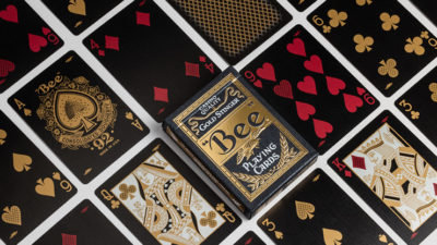 Bee Gold Stinger Playing Cards by US Card Magic - Image 2