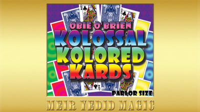 Obie O'Brien Kolossal Kolor Cards Parlor Size, Gimmicks and Online Instructions