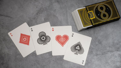Continuum Playing Cards, Black - Image 2