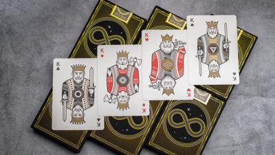 Continuum Playing Cards, Black - Image 3