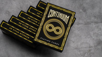 Continuum Playing Cards, Black