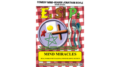 MIND MIRACLES - REAL WORLD MENTALISM & MIND READING SECRETS by Jonathan Royle mixed media (Download)