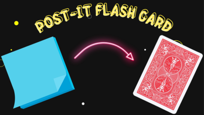 Post-it Flash Card by Anthony Vasquez video (Download)