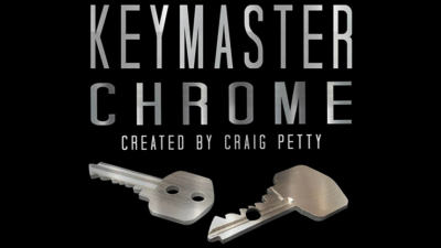Keymaster Chrome, Gimmicks and Online Instructions by Craig Petty