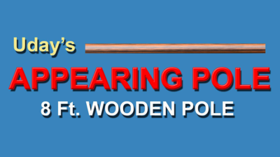 APPEARING POLE, WOODEN by Uday Jadugar