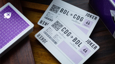 Limited Edition Lounge in Passenger Purple by Jetsetter Playing Cards - Image 4