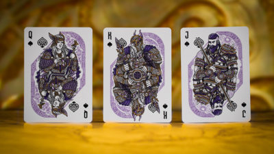 Gods of Norse Purple Royale Playing Cards - Image 4