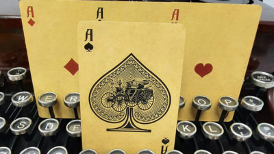 Bicycle Turn of the Century, Automobile Playing Cards - Image 2