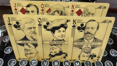 Bicycle Turn of the Century, Automobile Playing Cards - Image 4