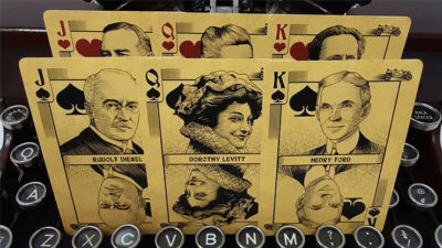 Bicycle Turn of the Century, Automobile Playing Cards - Image 5