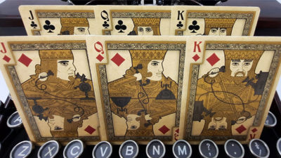 Bicycle Turn of the Century, Telephone Playing Cards - Image 4