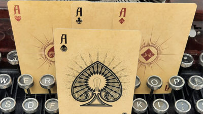 Bicycle Turn of the Century, Electricity Playing Cards - Image 2
