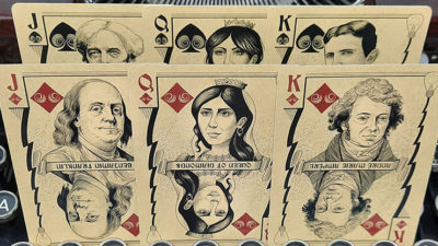 Bicycle Turn of the Century, Electricity Playing Cards - Image 4