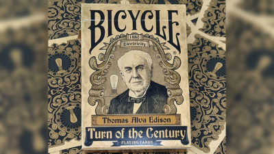 Bicycle Turn of the Century, Electricity Playing Cards