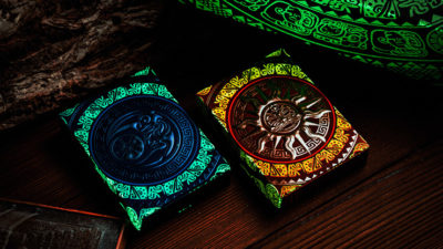 Gilded Maya Moon Playing Cards - Image 6