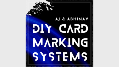 DIY Card Marking Systems by AJ and Abhinav eBook (Download)