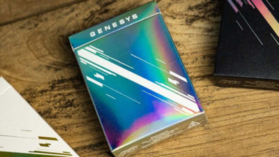 Odyssey Genesys, Holographic Edition Playing Cards by Sergio Roca