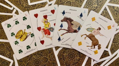 Gilded Astrological Hodges Playing Cards - Image 5
