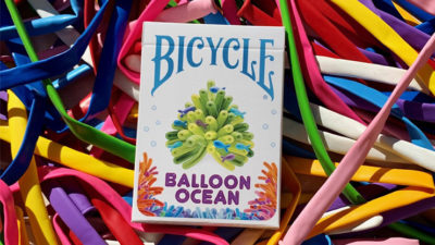 Gilded Bicycle Balloon, Ocean Playing Cards - Image 6