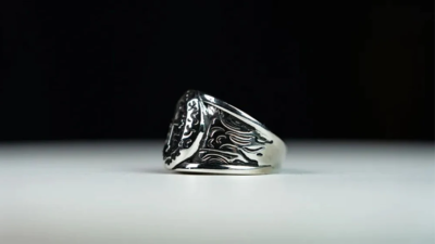 PITATA VibRing, Cross / Size 9 by PITATA MAGIC - Image 3