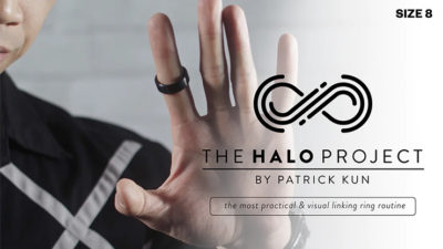 The Halo Project, Silver Size 8, Gimmicks and Online Instructions by Patrick Kun