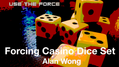 Forcing Casino Dice Set, 8 ct. by Alan Wong