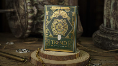 Trend, Green Playing Cards by TCC