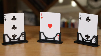 Three Cards Monte Stand RED, Gimmicks and Online Instruction by Jeki Yoo - Image 2