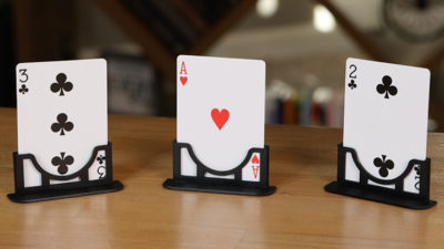 Three Cards Monte Stand RED, Gimmicks and Online Instruction by Jeki Yoo - Image 4