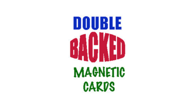 Magnetic Card- Bicycle Cards, 2 Per Package Double Back Blue by Chazpro - Image 3