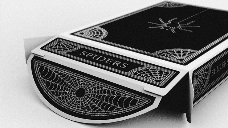 Spiders, Marked Cold Silver Foil Playing Cards | Magic and Theater