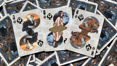 Gilded Bicycle Monster V2 Playing Cards - Image 3