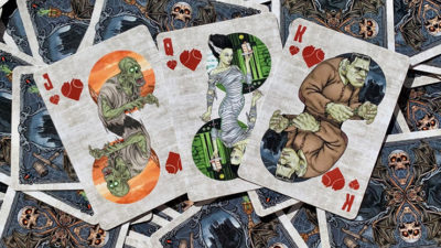 Gilded Bicycle Monster V2 Playing Cards - Image 4