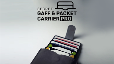 SECRET GAFF AND PACKET CARRIER PRO, Black Leather - Image 5