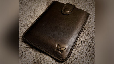 SECRET GAFF AND PACKET CARRIER PRO, Black Leather