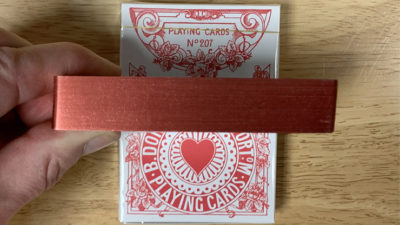 Gilded Four Continents, Red Playing Cards