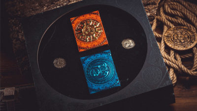 The Maya Card Magic Collection Set, With Wooden Box Playing Cards