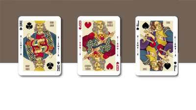Shakespeare, Black Playing Cards - Image 5