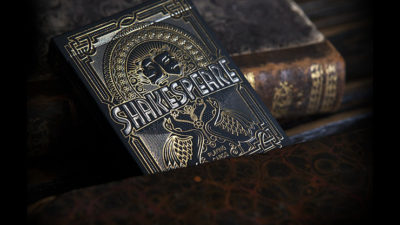 Shakespeare, Black Playing Cards