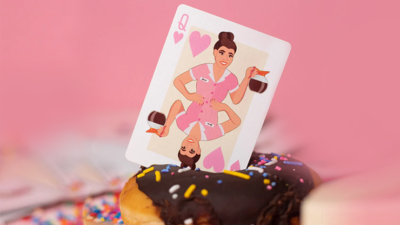 Papa Leon's Wicked Donuts, Strawberry Playing Cards by Wounded Corner and Cam Toner - Image 6