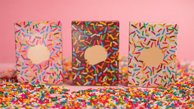 Papa Leon's Wicked Donuts, Strawberry Playing Cards by Wounded Corner and Cam Toner