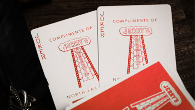 Jerry's Nugget, Atomic Red Marked Monotone Playing Cards - Image 2