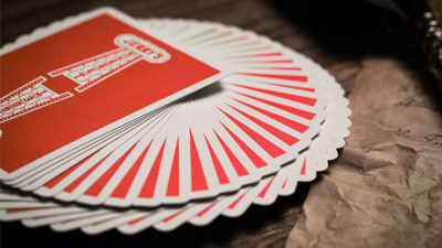 Jerry's Nugget, Atomic Red Marked Monotone Playing Cards - Image 5
