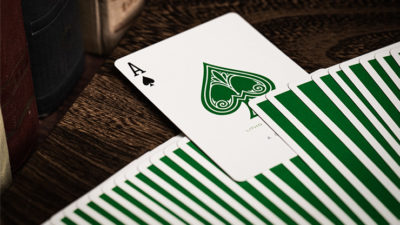 Jerry's Nugget, Felt Green Marked Monotone Playing Cards - Image 3